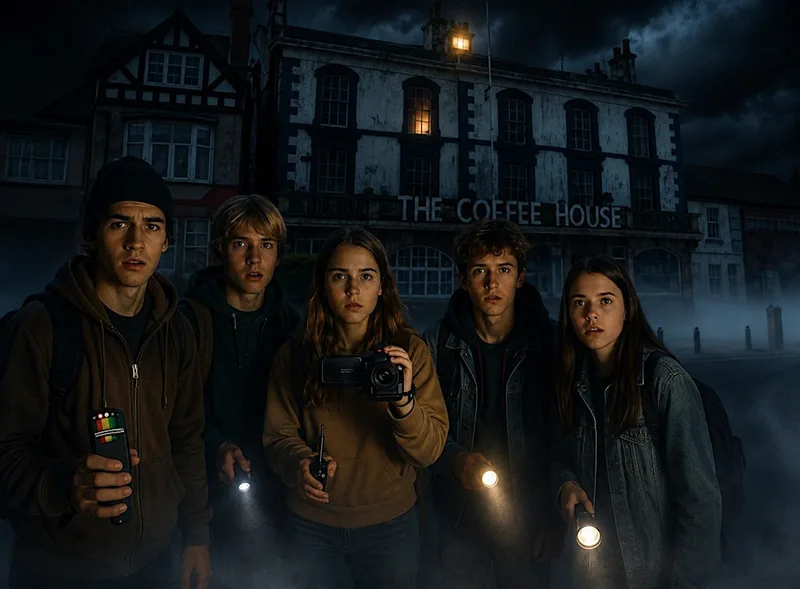 Teen Halloween Ghost Hunt at the Historic Coffee House Wavertree