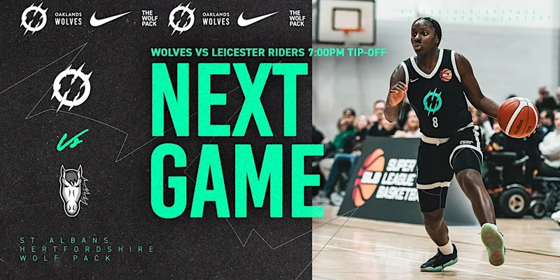 Oaklands Wolves Vs Leicester Riders SLBW