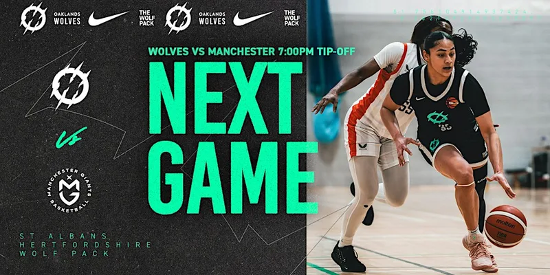 Oaklands Wolves Vs Manchester Basketball SLBW