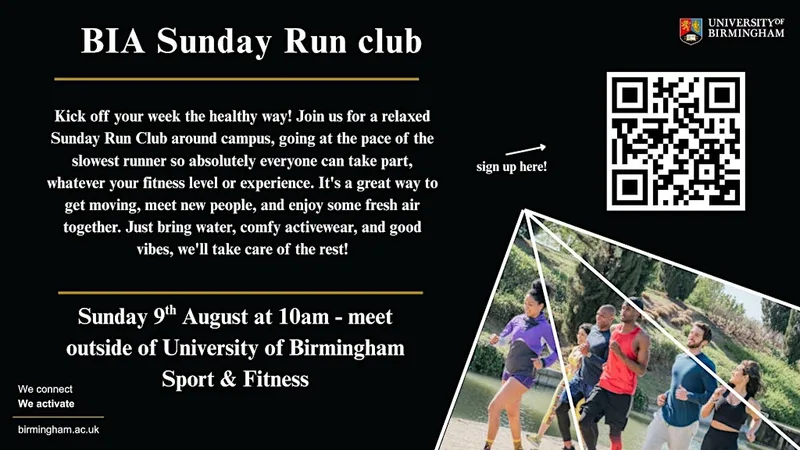 BIA: Sunday Run Club – Led by Alice Walker