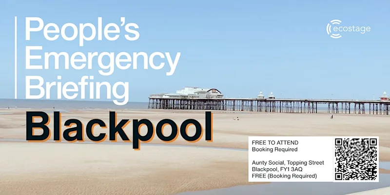 People's Emergency Briefing Screening - Aunty Social, Blackpool