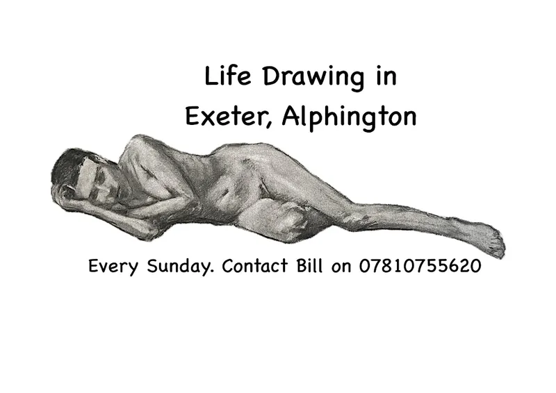 Sunday life drawing at Alphington
