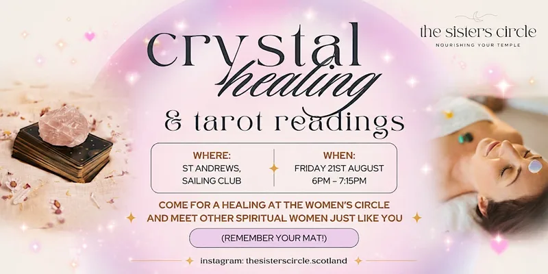 Womens Circle - Crystal Healing + Tarot Reading