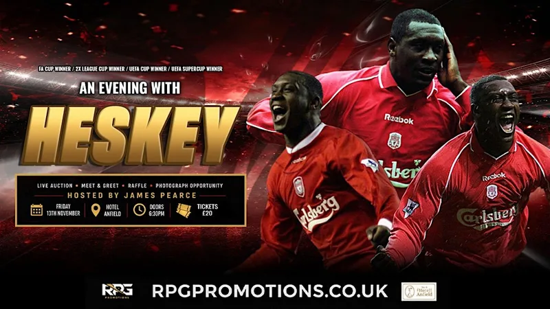 Evening with Emile Heskey