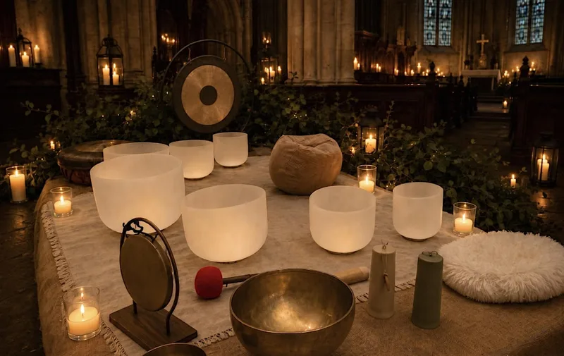Peaceful Candlelit Sound Bath Evening at Christ Church Willaston