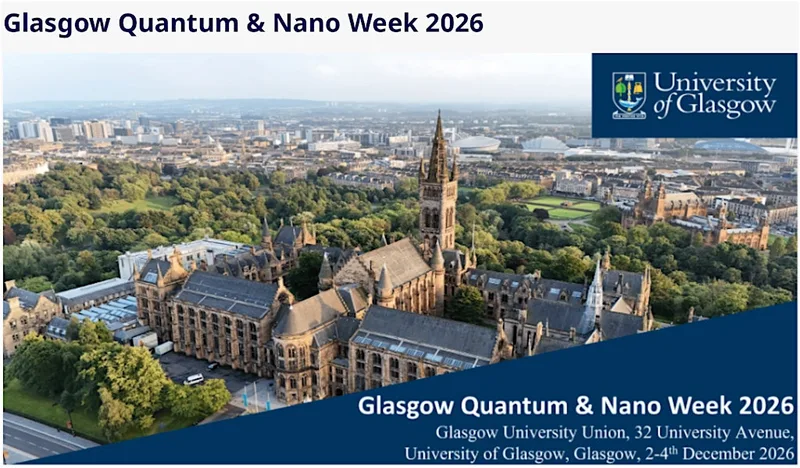 Glasgow Quantum & Nano Week 2026