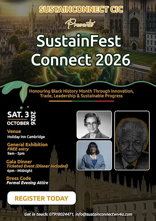 SustainFest Connect 2026: Honouring Black History Month Through Innovation,