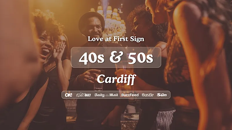 Cardiff Singles Night, 40s & 50s | Slug & Lettuce | Love at First Sign