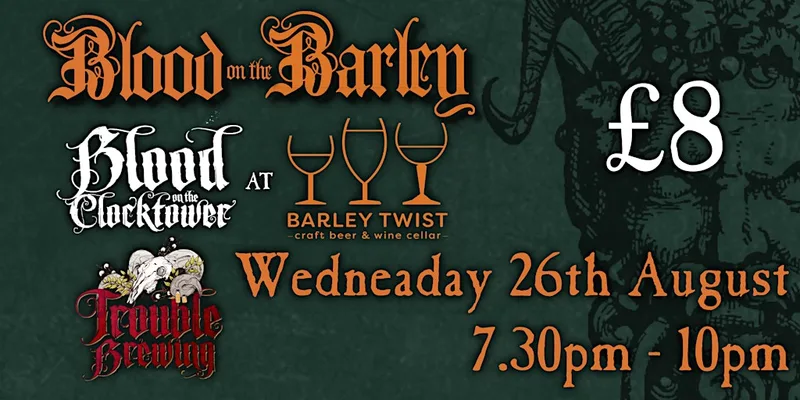 Blood on the Barley | A Blood on the Clocktower Game | Barley Twist