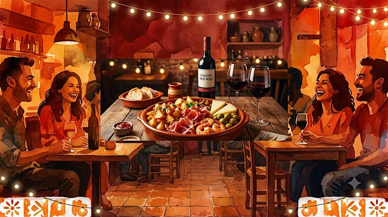 Spanish, Tapas & Trivia: Manchester Social Night
