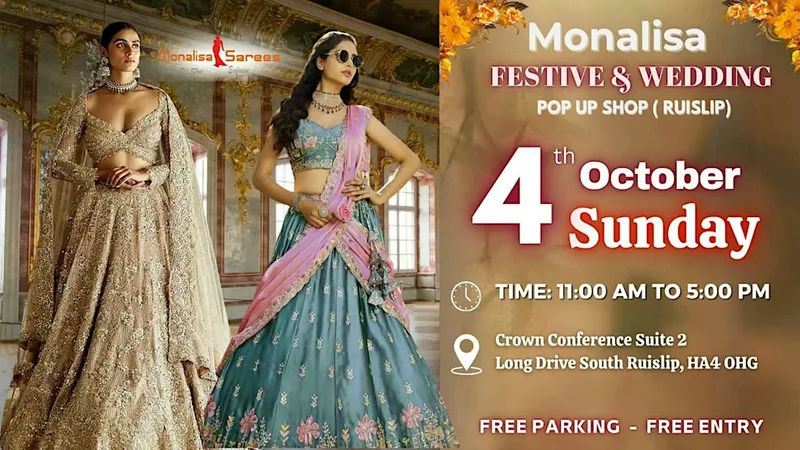 MONALISA FESTIVE & WEDDING POP-UP SHOP EVENT (Ruislip)