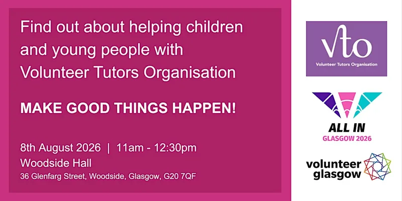 Introduction to volunteer tutoring with Volunteer Tutors Organisation