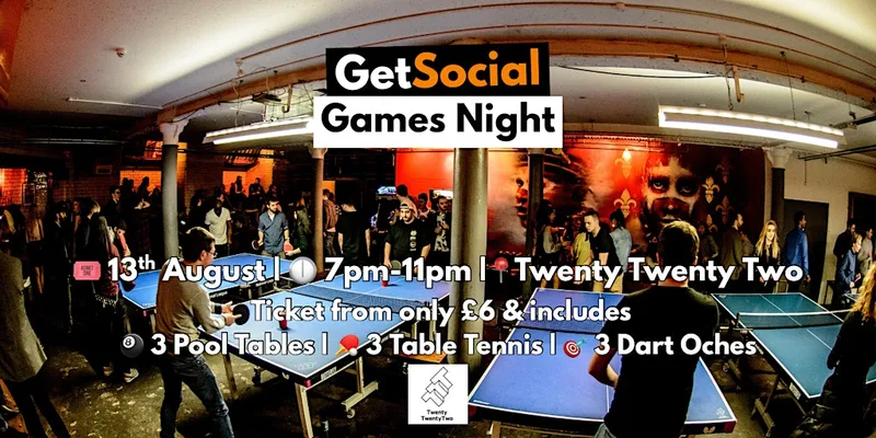 Manchester Games Night for Young Professionals (20s–40s) | Meet New People