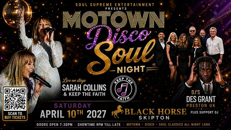 A Night of Motown, Soul, Disco, Northern Soul and more .......