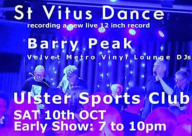 St Vitus Dance with special guest Barry Peak