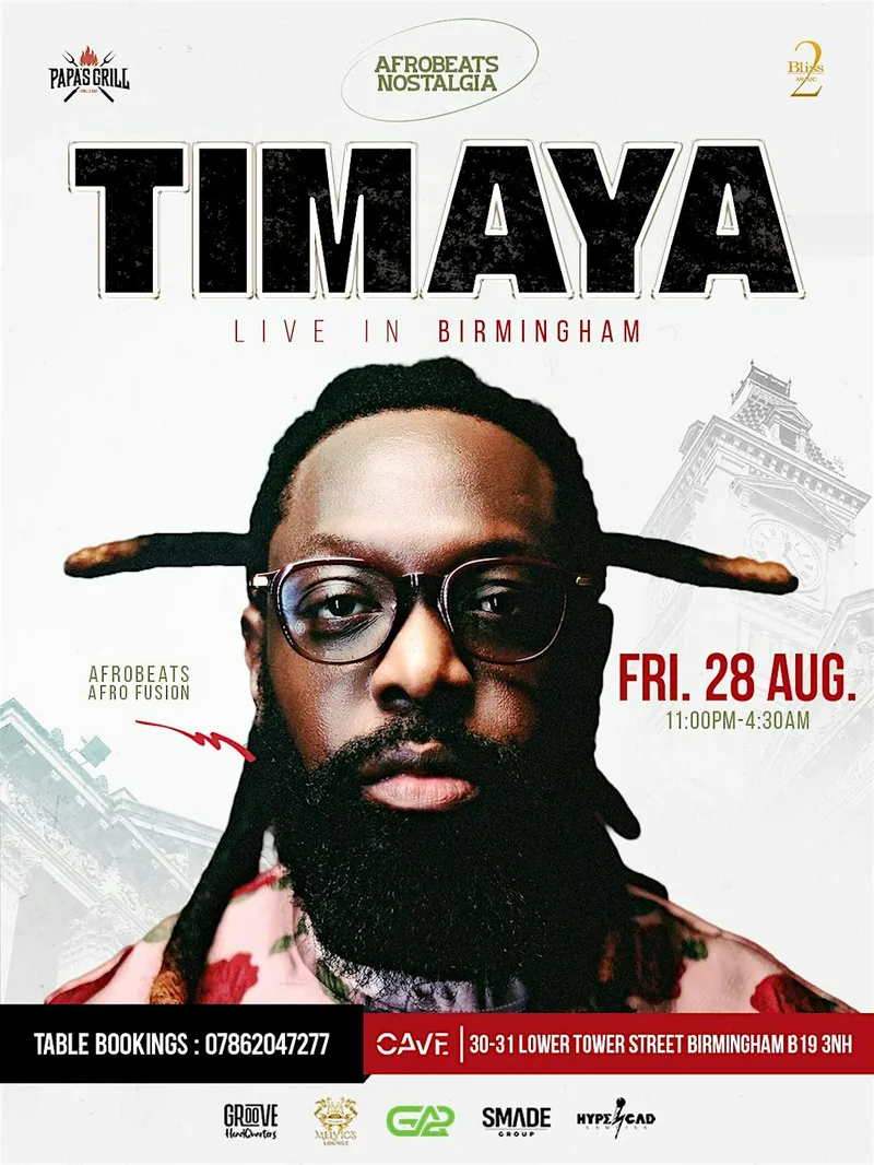 TIMAYA LIVE IN BIRMINGHAM