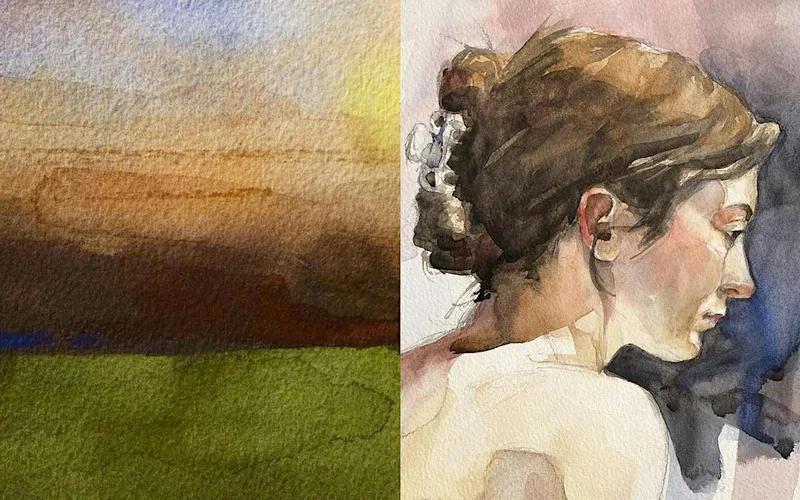 Master Course Bundle : Welcome to Watercolour & Portrait (Thurs - 10 Weeks)