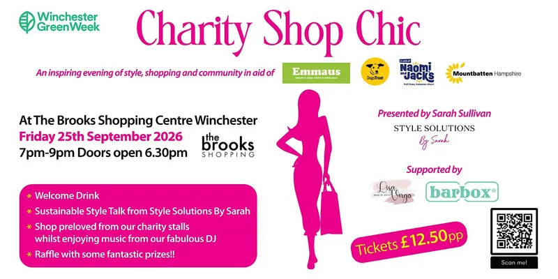 Charity Shop Chic - an inspiring evening of style, shopping and community