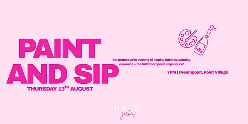 PAINT & SIP AT DREAMPOINT