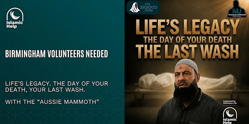 Birmingham Volunteers Needed - Life’s Legacy: The Day of Your Death