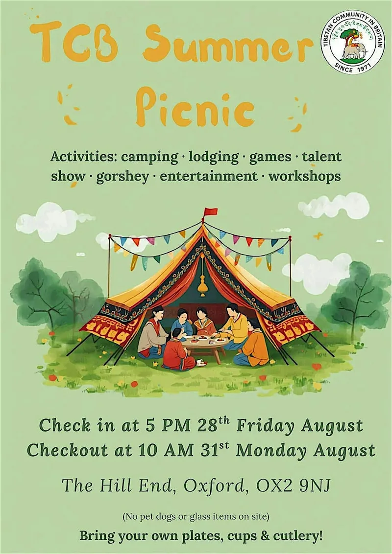 Tibetan Community Britain Annual Summer Picnic 2026