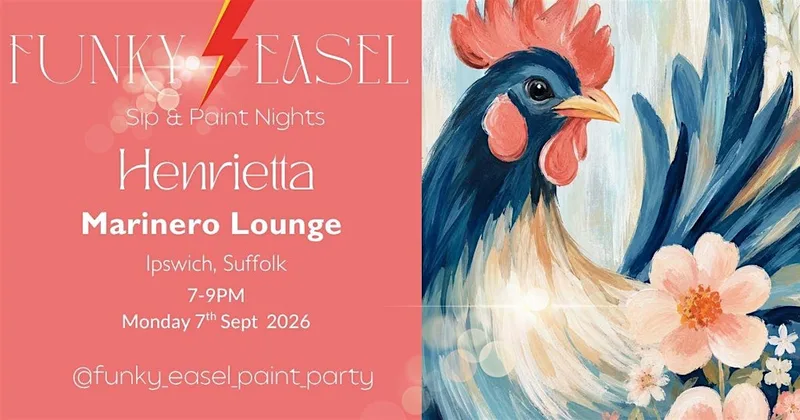 The Funky Easel Sip & Paint Party at Marinero Lounge
