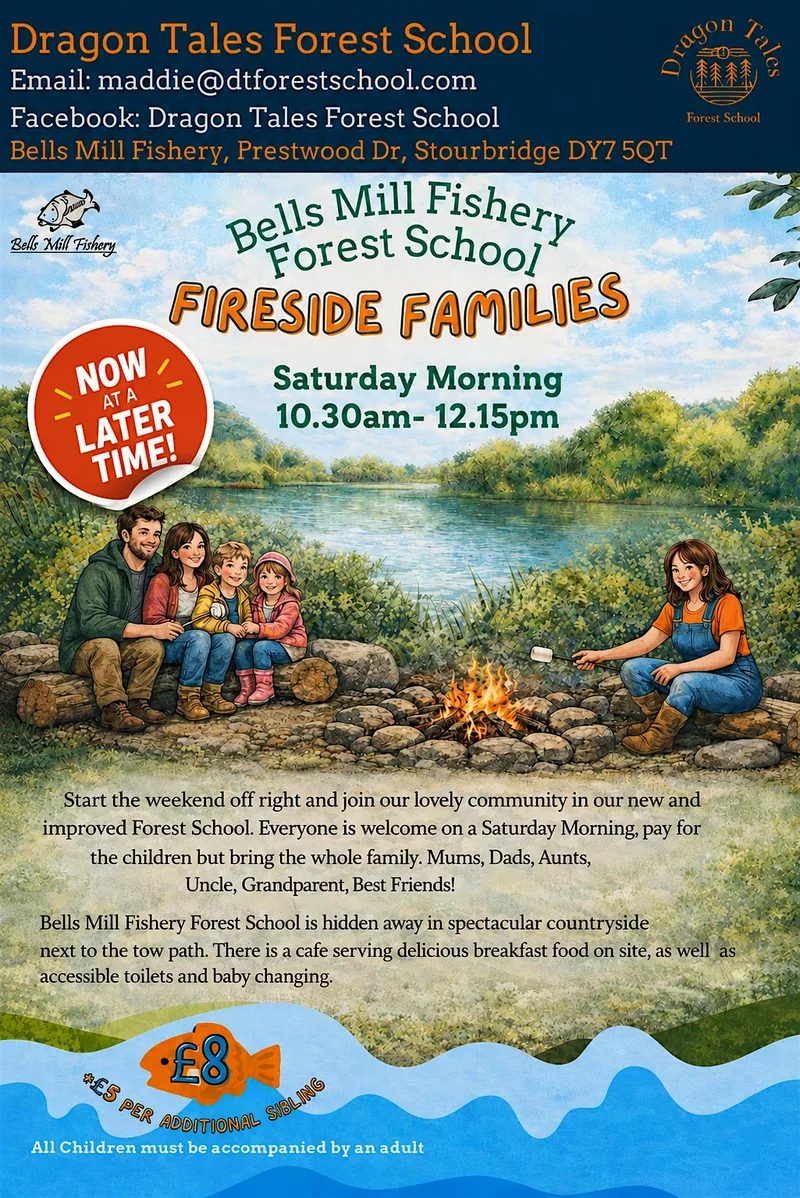 Fireside Families (Summer Holidays) - Saturday Morning Forest School