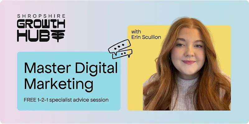 Expert Marketing Advice Sessions with Erin Scullion - 14th Oct