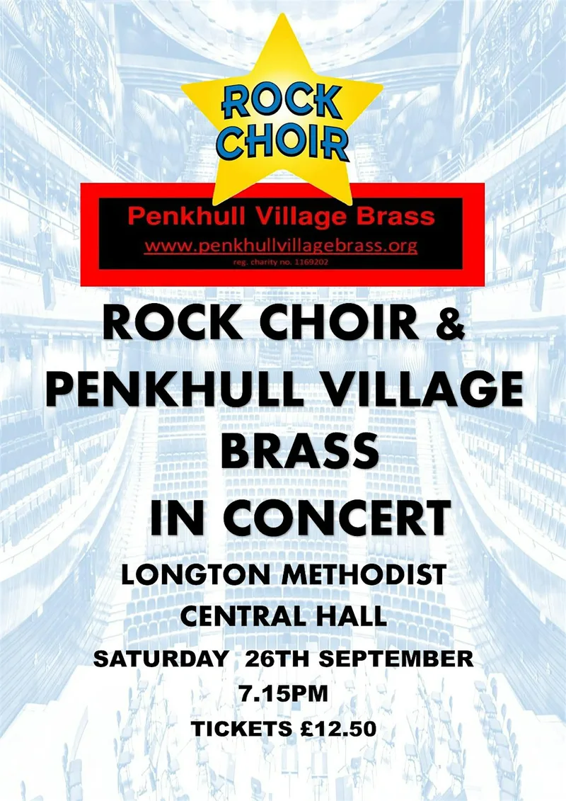 Rock Choir with Penkhull Village Brass
