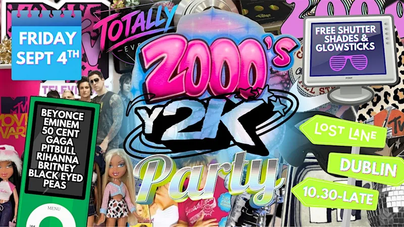 2000s Y2K Party: Lost Lane - September 4th