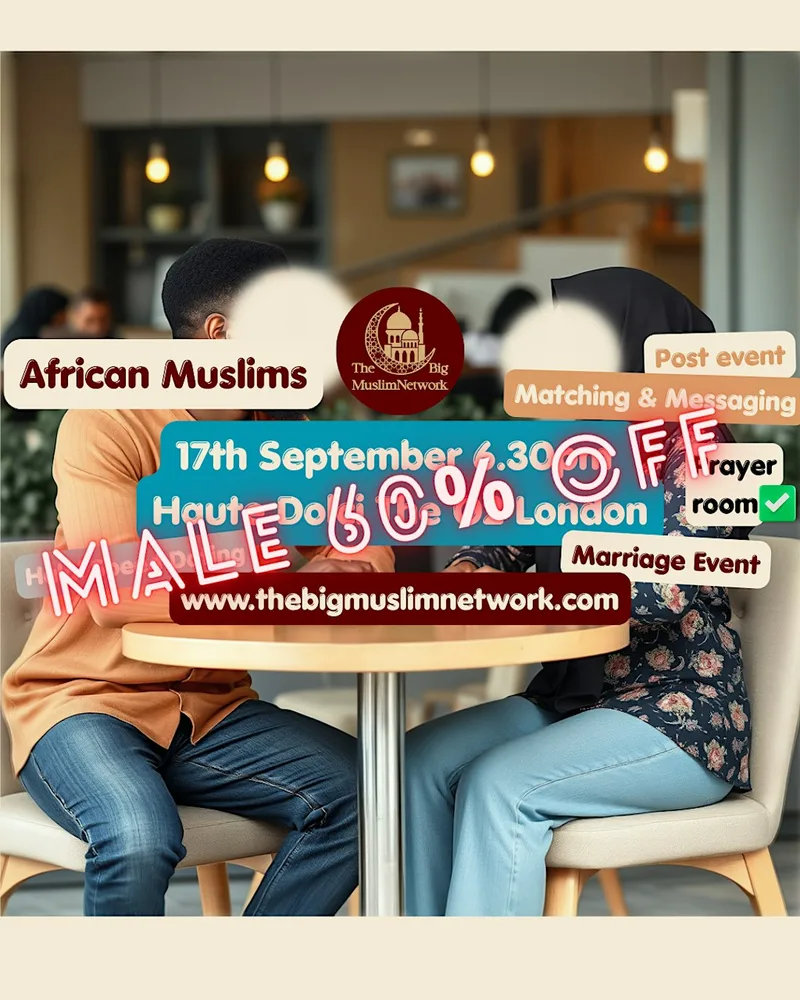 London O2 Muslim Marriage Event: African Muslims