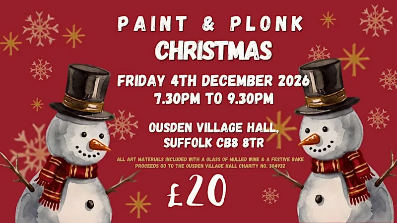 Christmas Paint & Plonk