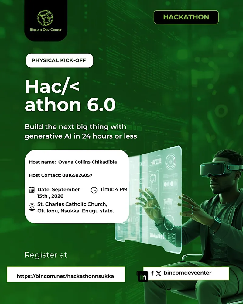 Birmingham Bincom Hackathon Physical Kick Off