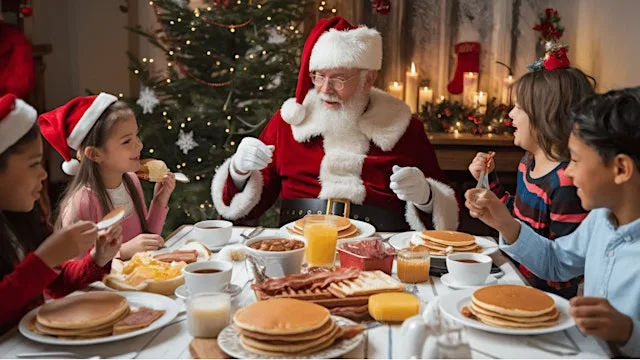 Brunch with Santa