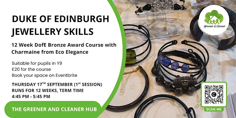 Duke of Edinburgh Jewellery Skills - 12 Week Course with Charmaine