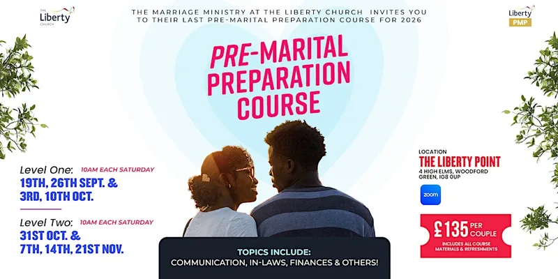Pre-Marital Preparation Course (Autumn 2026)