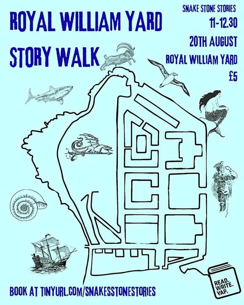 Story Walk - Royal William Yard - (Read-Write-Yap festival)