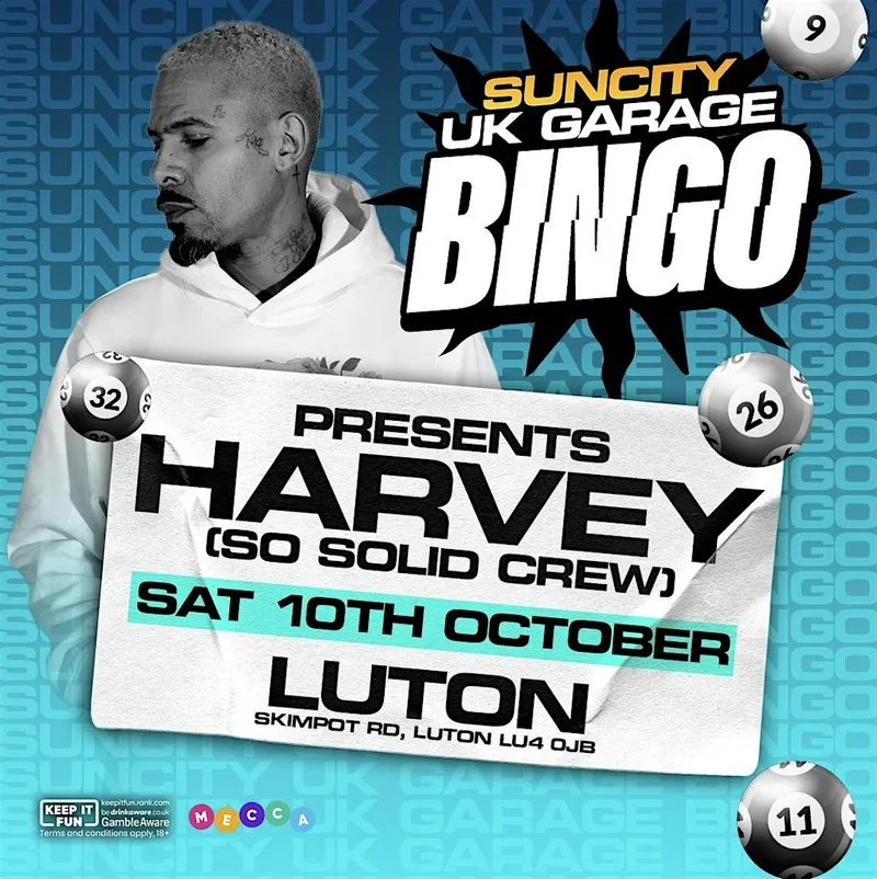 SUN CITY UK GARAGE BINGO |LUTON|
