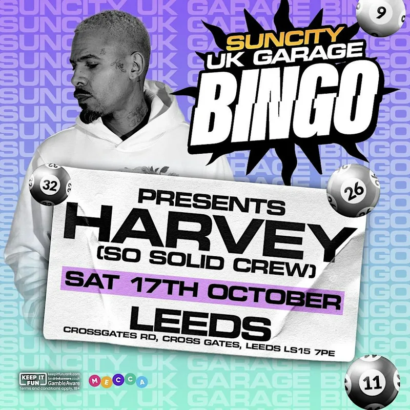 SUN CITY UK GARAGE BINGO |LEEDS|