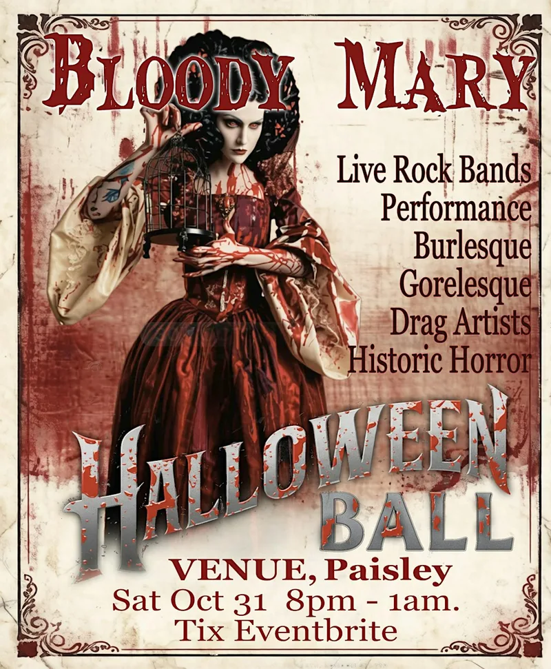 Bloody Mary Halloween Ball