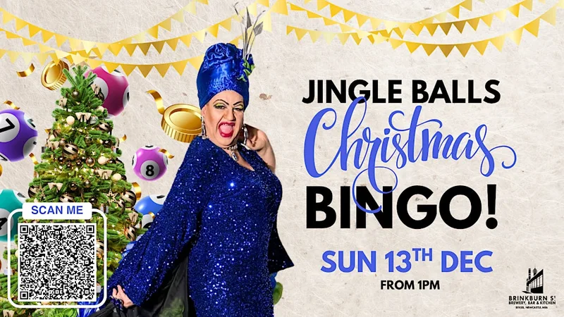 Jingle Balls Drag Christmas Bingo with Ophelia Balls @ Brinkburn St. Bingo