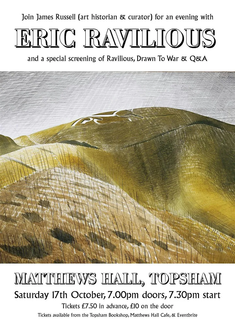 An evening with Eric Ravilious, presented by James Russell