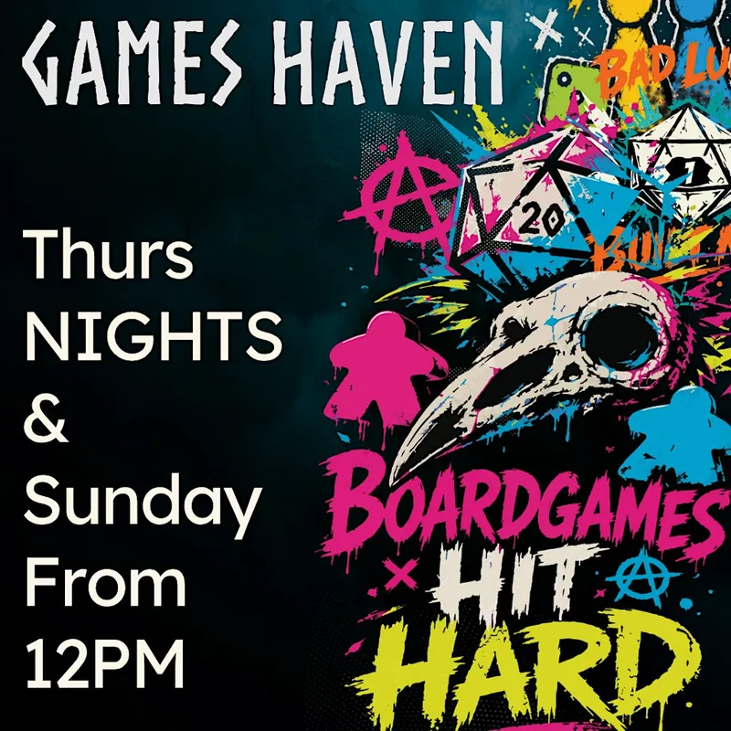 Thursday Night Board Games Social at Games Haven in Nottingham