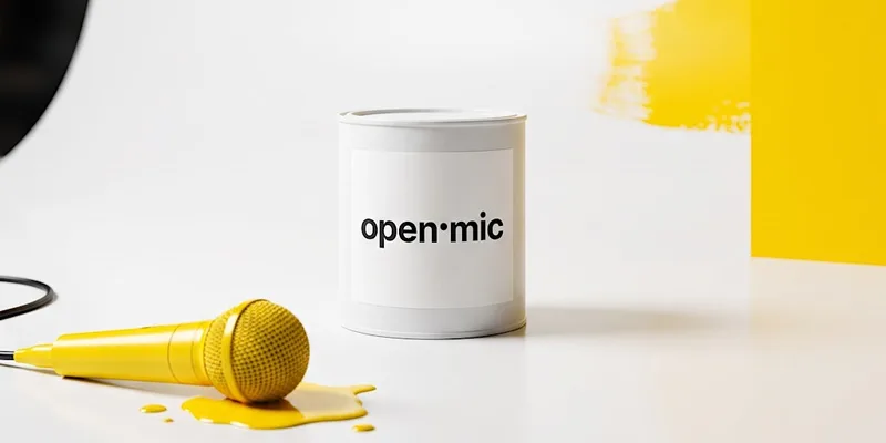 open•mic / an open mic social night in Brighton