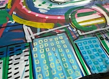 David Tarbox Exhibition: Bomb The Format. Private View