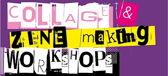 This New Ground collage & zine workshops at Portsmouth History Centre