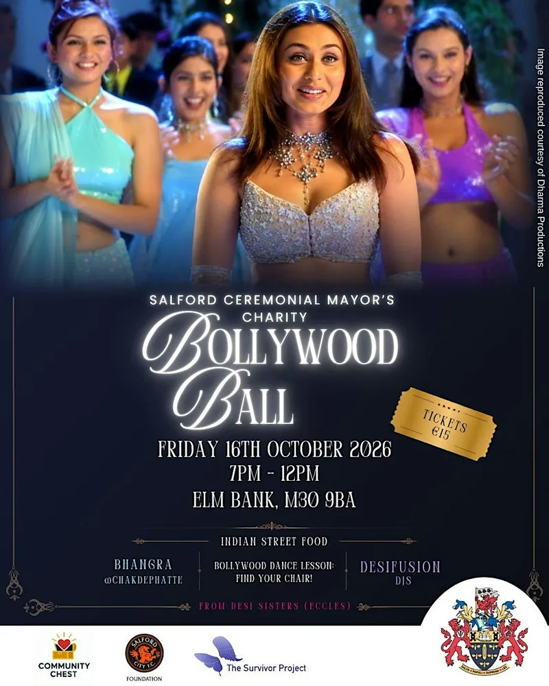 Desi Sisters - Salford Ceremonial Mayor's Bollywood Charity Ball