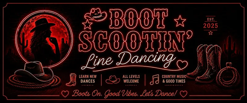 Boot Scootin’ Line Dancing – Beginner Class