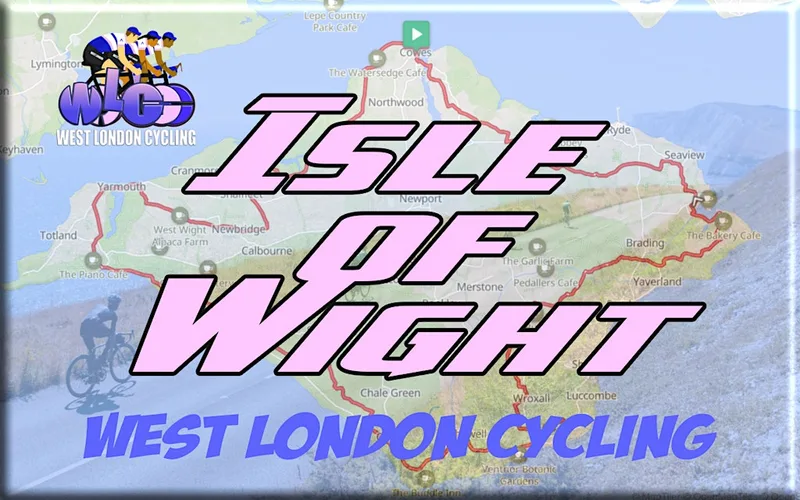 West London Cycling Isle of Wight Ride