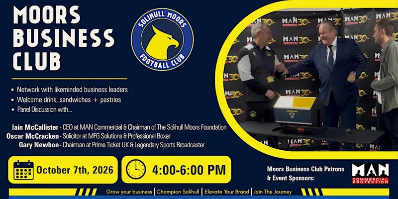 MOORS BUSINESS CLUB | Season Opener | MAN Commercial Protection
